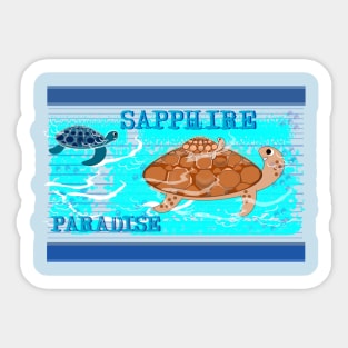 Sapphire Sticker